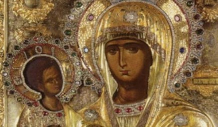 DANAS SLAVIMO IKONU PRESVETE BOGORODICE TROJERUČICE Ako ispoštujete ovaj običaj veruje se da se čuda dešavaju