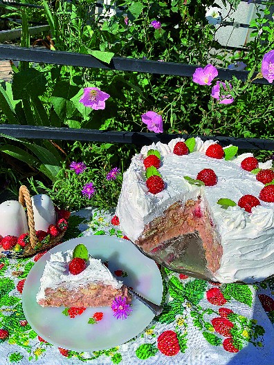 KATARININA BRZA KEKS TORTA SA VOĆEM ZA PRAVE SLADOKUSCE A pravi se maltene sama