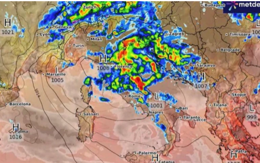 OLUJNI OBLAK SE NADVIO NAD BALKANOM Superćelijski haos počinje svakog časa, spremite se