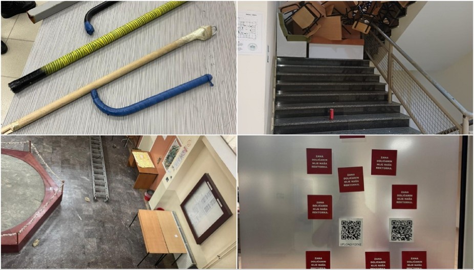 OPASNOST OD HEMIJSKOG INCIDENTA U UNIVERZITETU U NOVOM PAZARU Oglasio se rektorski kolegijum: Unutra su bile osobe koje nisu studenti