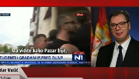 "DOK SE NE DOGOVORE SA SOBOM PARA VIŠE NEMA ZA UNIVERZITET U PAZARU" Vučić o situaciji u Novom Pazaru