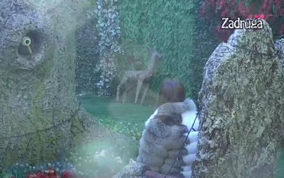 OGROMAN PEH PRODUKCIJE! Isplivao snimak gde se čuo pravi glas Drveta mudrosti, zadrugarka iskolačila oči od šoka (VIDEO)