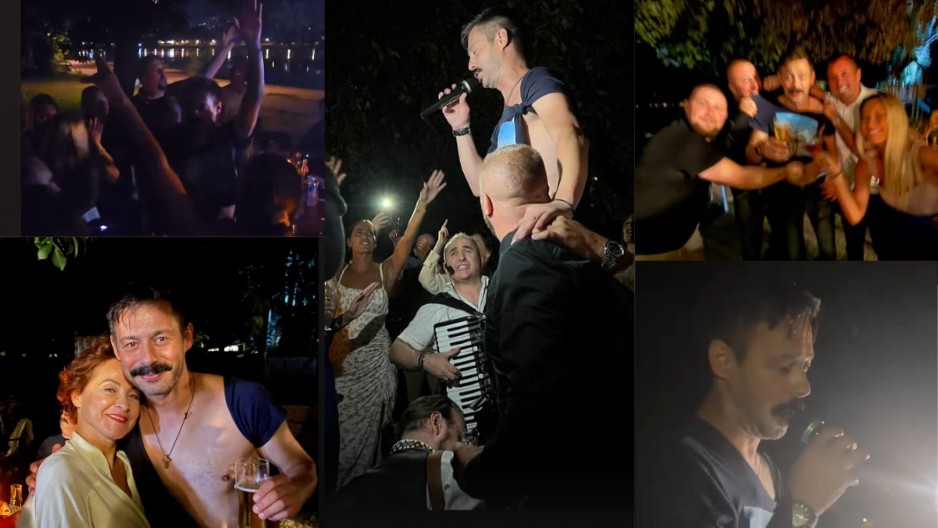 MILAN VASIĆ DO JUTRA SLAVIO ROĐENJE SINA Latio se mikrofona, pa zapevao ovu pesmu! (FOTO/VIDEO)