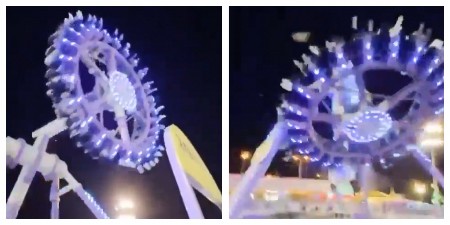 STRAVIČAN SNIMAK! SPRAVA U ZABAVNOM PARKU SE POLOMILA I SRUŠILA Odjekuju vrisci, povređeno desetine osoba (VIDEO)