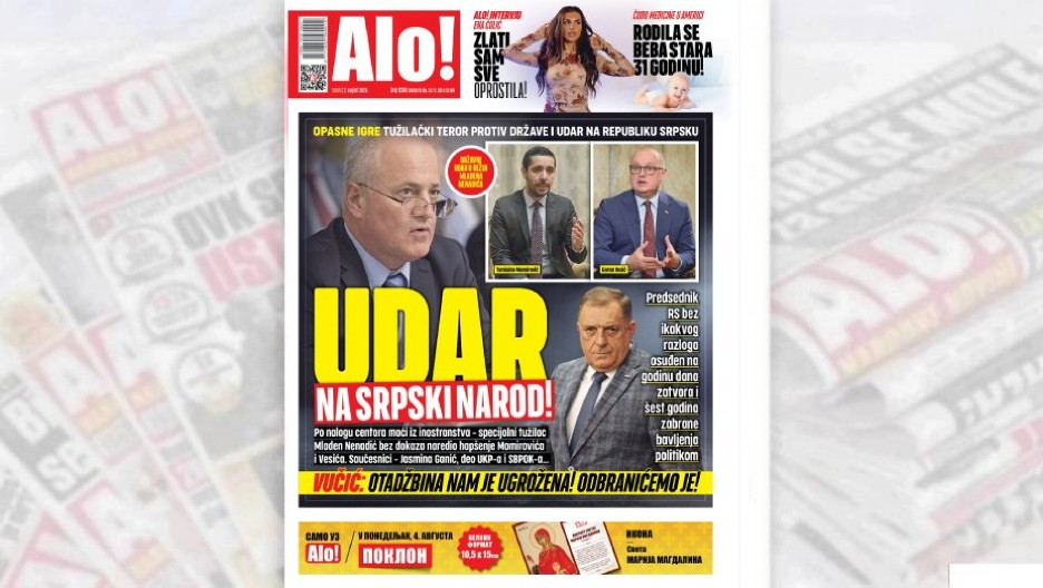 UDAR NA SRPSKI NAROD! Haos u istom danu - tužilački teror i pokušaj gašenja Srpske