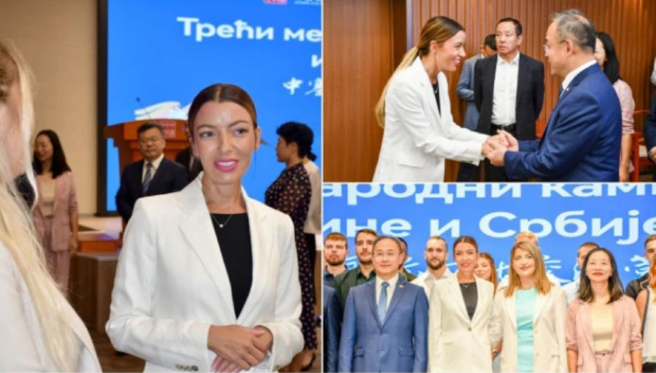 MINISTARKA MESAROVIĆ ISPRATILA STUDENTE KOJI PUTUJU U KINU Mladi iz Srbije obići će šest gradova