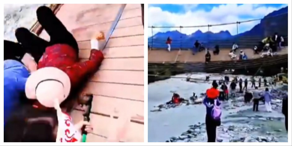 LJUDI VRIŠTE DOK SE MOST POD NJIHOVIM NOGAMA RUŠI Stravična nesreća u Kini, ima mrtvih i povređenih (VIDEO)