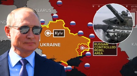 OBJAVLJENA MAPA Ove teritorije bi mogla da dobije Rusija, a ove da zadrži Ukrajina (MAPA)