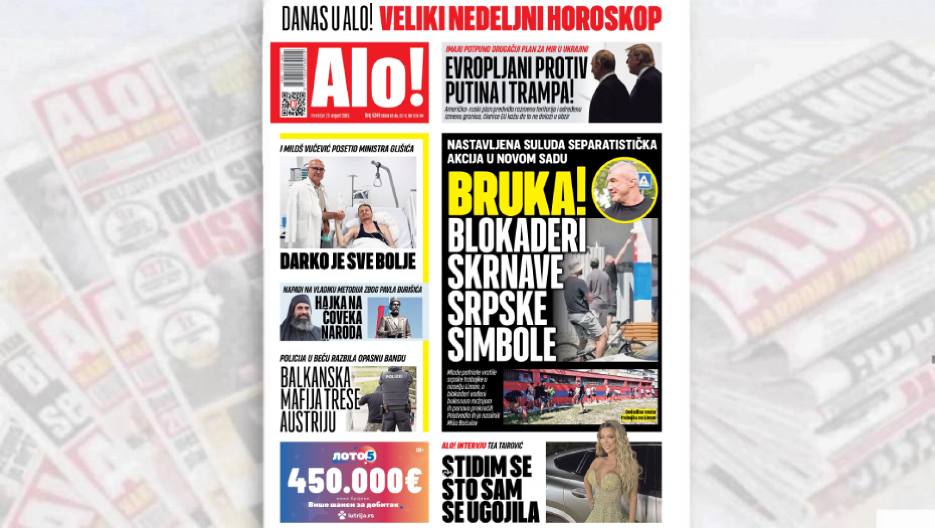 BLOKADERI SKRNAVE SRPSKE SIMBOLE! Nastavljena suluda separatistička akcija u Novom Sadu