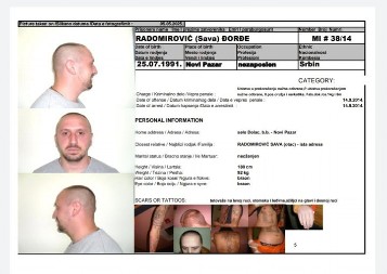 AKO VIDITE ĐORĐA IZ NOVOG PAZARA, ODMAH POZOVITE POLICIJU Pobegao sa robije, u zatvoru služio kaznu zbog ubistva