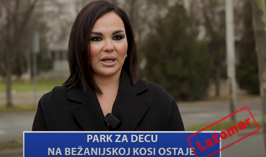 LAŽOMER: Park za decu na Bežanijskoj kosi ostaje (VIDEO)