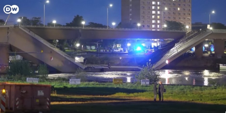 NAKON TRI MESECA OTKRIVENO: Stručnjaci šokirani tragičnom istinom iza urušavanja mosta Karolin u Drezdenu