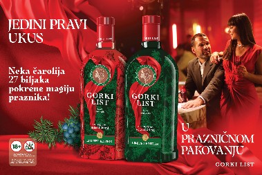 EKSKLUZIVNO: PRAZNIČNO IZNENAĐENJE GORKOG LISTA Legendarni biter lansirao ekskluzivno limitirano izdanje boce kojom otkriva deo svog dugo čuvanog tajnog sastava