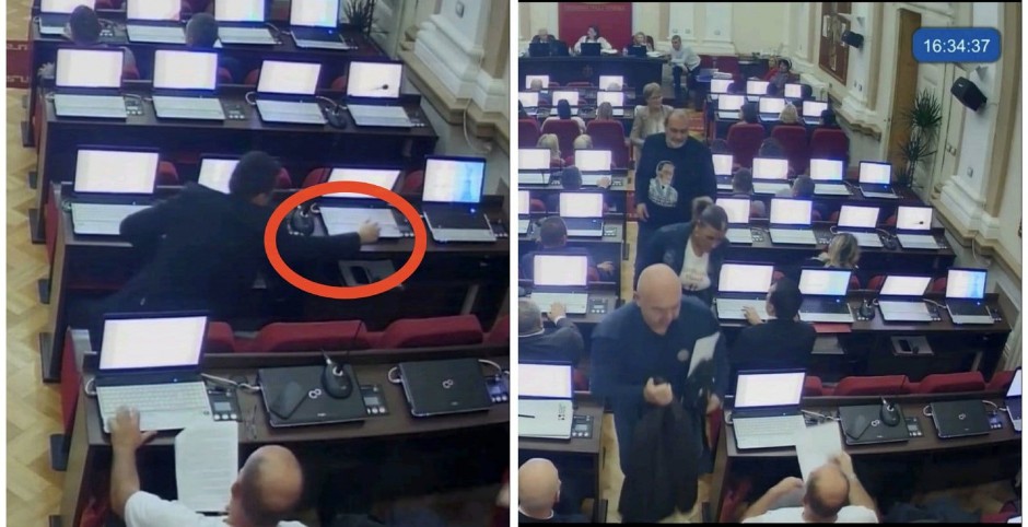 NARODE, EVO DOKAZA CRNO NA BELO! Đilasovac glasa umesto kolege koji nije u sali, SKANDAL u Kruševcu!