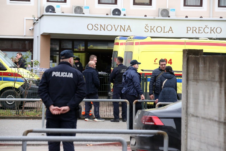 NAPETA SITUACIJA U ZAGREBU Policija čuva kuću napadačevog oca