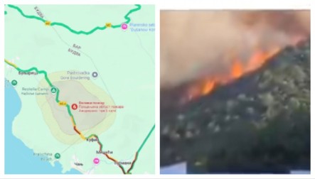UNIŠTEN VELIKI DEO TERITORIJE CRNE GORE Radar pokazao apokaliptične scene! VATRA GUTA CELU ZEMLJU, PRETI KATASTROFA