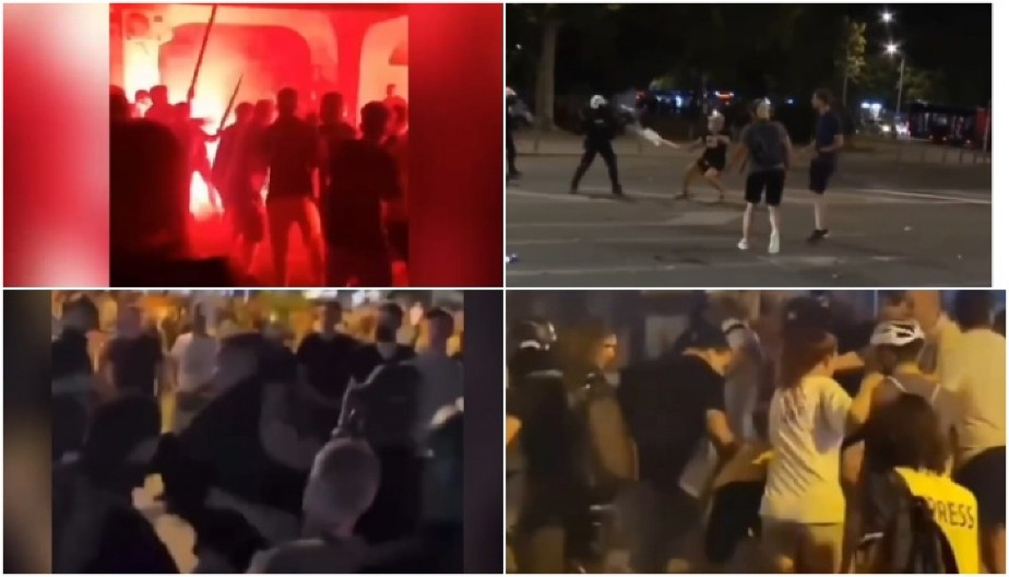 PRIZORI UŽASA NA JEDNOM MESTU Blokaderi teroristi pale žive ljude, tuku, psuju i prete, a šolakovci potpiruju vatru (VIDEO)
