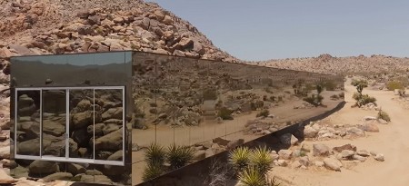 NEVIDLJIVA KUĆA U PUSTINJI SE STOPILA SA OKRUŽENJEM Teško može da se primeti, a kada uđete u nju dočeka vas - čist luksuz