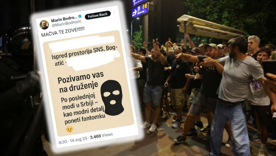 BLOKADERI NAJAVLJUJU NOVO NASILJE Pozivaju: Večeras ponesite fantomke!