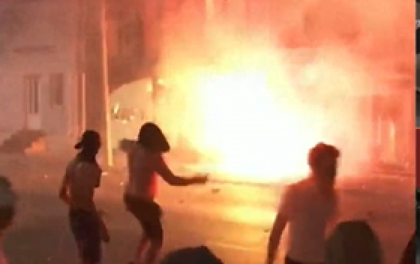 BLOKADERI NASILNICI POKAZALI PRAVO LICE! Njihov politički program da sve zapale! (FOTO)