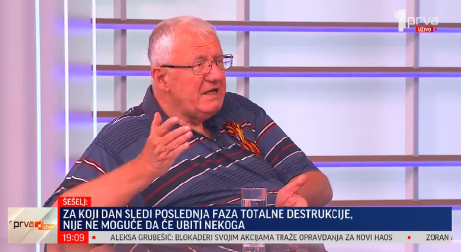 ŠEŠELJ UPOZORAVA NA POSLEDNJU FAZU BLOKADERSKOG LUDILA Oni su toliko krvožedni da su spremni i da krv proliju