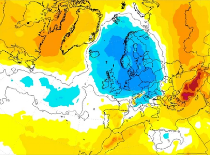 DOLAZI NAM STRAŠNI POLARNI VRTLOG IZ EVROPE Na jedan dan će biti baš vrelo, a onda sledi OGROMNA promena