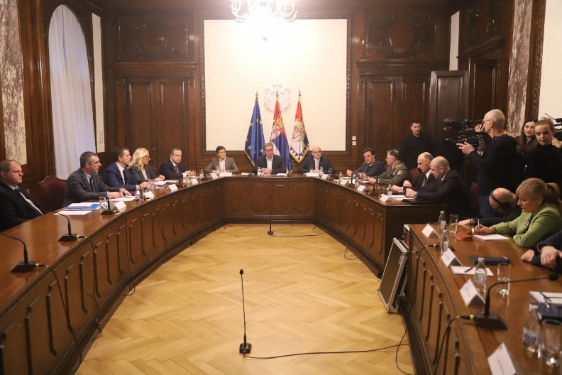 TAČNO U 10 ČASOVA! Sutra sednica Saveta za nacionalnu bezbednost, predsedava predsednik Vučić