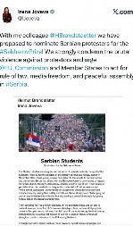 Glavni Kurtijev lobista u EP predložio blokadere za najveću antirusku nagradu!