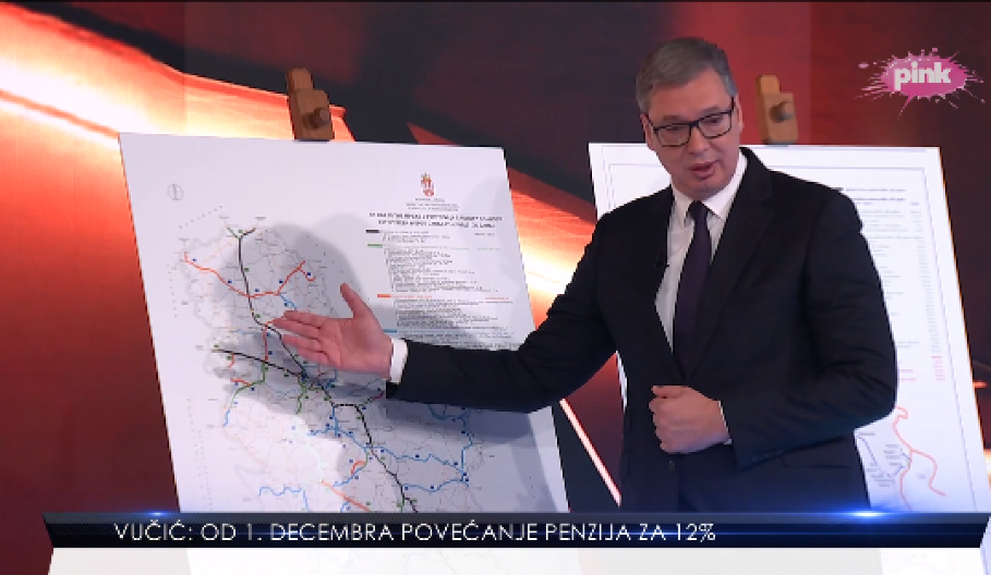 VUČIĆ OBEĆAO NOVA GRADILIŠTA "Autoputevi i brze ceste širom Srbije završavaju se i pre roka!"