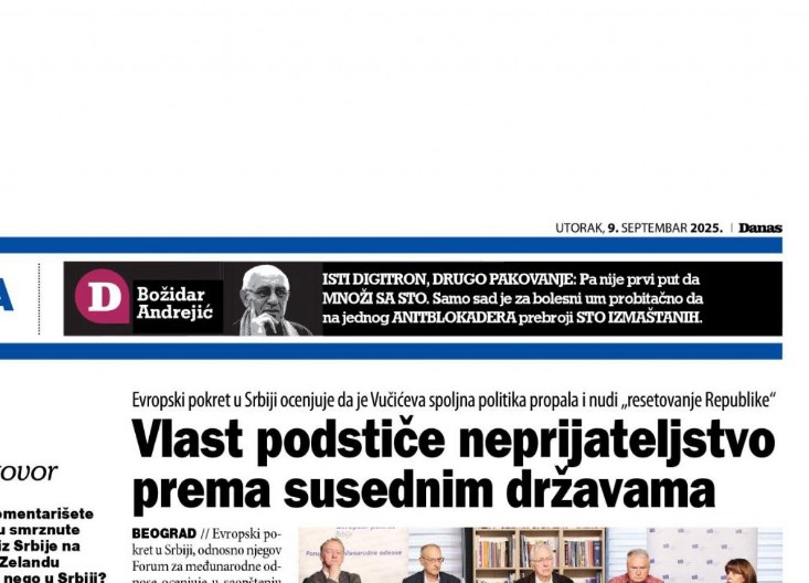 HRVATI SKANDIRAJU "UBIJ SRBINA!" Za to vreme, Evropski pokret u Srbiji i Danas optužuju našu državu da "podstiče neprijateljstvo"!