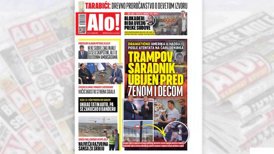 TRAMPOV SARADNIK UBIJEN PRED ŽENOM I DECOM: Amerika u haosu posle atentata na Čarlija Kirka