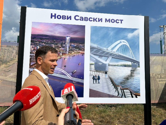 Evo kako će izgledati novi Savski most (FOTO)