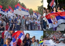 SRBIJA JE USTALA, GRAĐANI SU REKLI OŠTRO NE BLOKADERIMA Pogledajte najlepše fotografije sa veličanstvenog skupa (FOTO)