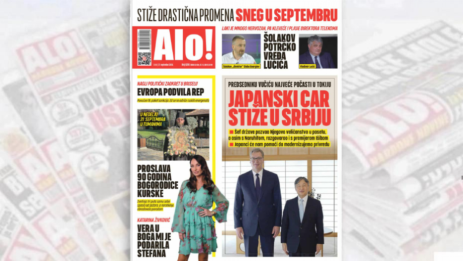 JAPANSKI CAR STIŽE U SRBIJU Predsedniku Vučiću najveće počasti u Tokiju