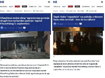 UHVAĆENI KAKO ŠTELUJU INFORMACIJE! N1 isti dan objavila dve vesti, ljudi ne veruju koliko spinuju i lažu!