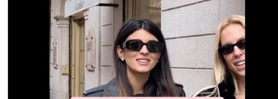 PROŠLA JE GRADOM I SVE JE STALO! Ova devojka na sebi nosi 27 miliona dinara, najjeftinija stvar na njoj košta preko 40.000!