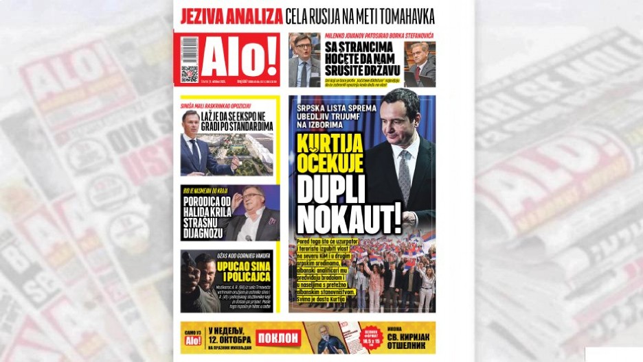 KURTIJA OČEKUJE DUPLI NOKAUT! Srpska lista sprema ubedljiv trijumf na izborima