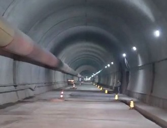 UŠLI SMO U "IRIŠKI VENAC"! Pogledajte kako izgleda desna cev tunela koja će danas biti probijena! (VIDEO)