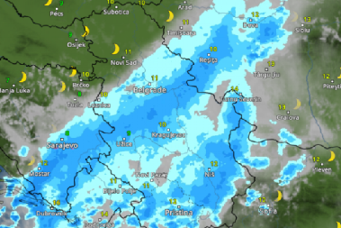 POGLEDAJTE KAKO SE KREĆE NEVREME KROZ SRBIJU U ovo doba će skoro svuda biti potop (VIDEO)