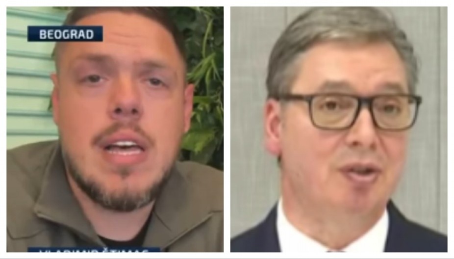 "OPASAN ČOVEK" Evo kako je Vučić reagovao na puštanje Štimca i njegove nove pretnje