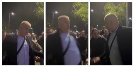 SNIMAK NAPADA BLOKADERA NA NJIHOVOG PROFESORA MILANA RISTANOVIĆA Šutirali ga i vređali (VIDEO)