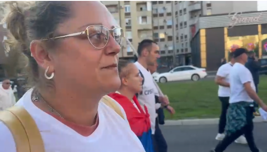 "POKAZALI SMO JEDINSTVO" Srbi iz Čačka pridružili se pešacima sa KiM na putu ka Novom Sadu! (VIDEO)