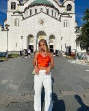 IZAZOVNA HRVATICA JE NAJLEPŠA FUDBALERKA NA SVETU Slikala se ispred Hrama Svetog Save, uživala u Beogradu, a obožava Natašu Bekvalac (FOTO)