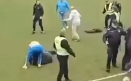 ISPLIVAO ŠOKANTAN SNIMAK Skandalozna tuča u srpskom fudbalu uzdrmala region, nokautiran jedan od učesnika (VIDEO)