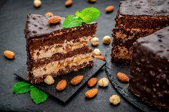 BRZA POSNA KEKS TORTA Prepuna čokolade i oraha, poćiće vam voda na usta