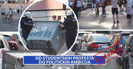 LAŽOMER: OD STUDENTSKIH PROTESTA DO POLITIČKIH AMBICIJA (VIDEO)