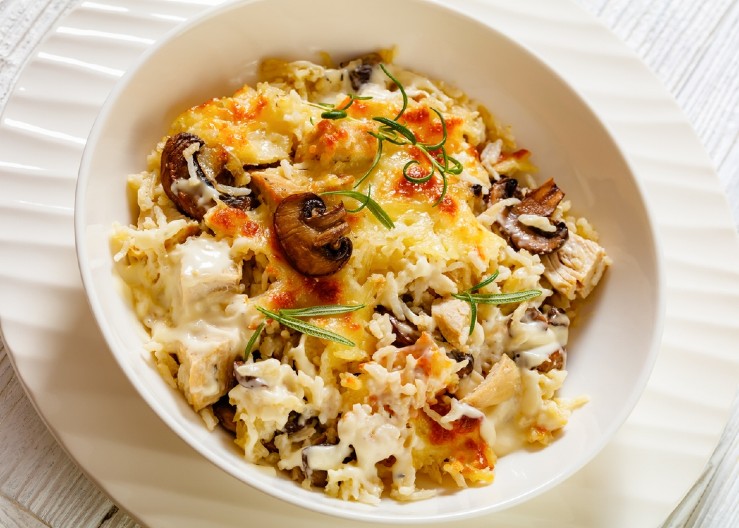 KREMASTI RIŽOTO SA PEČURKAMA I BILJNIM KAČKAVALJEM Posno jelo ukusa za čistu desetku