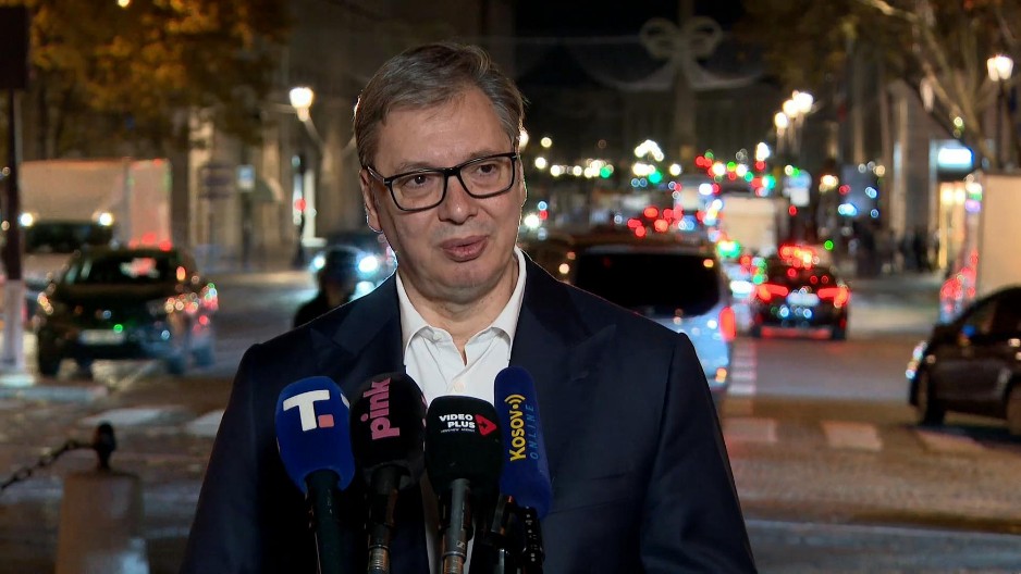 PREDSEDNIK VUČIĆ OBRATIO SE IZ PARIZA: Borio sam se za interese naše zemlje, tri sata smo razgovarali (VIDEO)