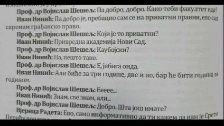 BLOKADER IVAN NINIĆ KUPIO DIPLOMU!