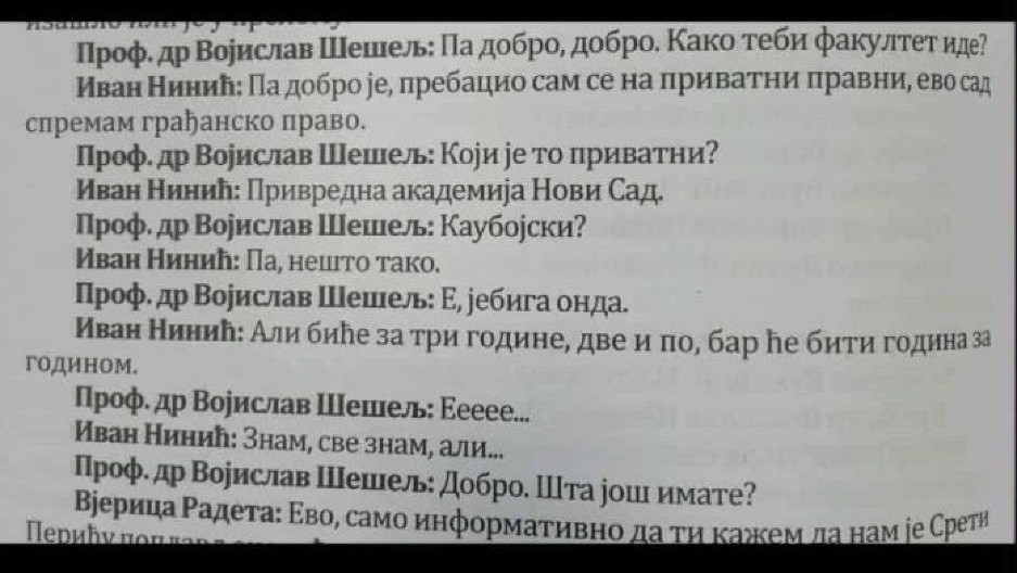 BLOKADER IVAN NINIĆ KUPIO DIPLOMU!